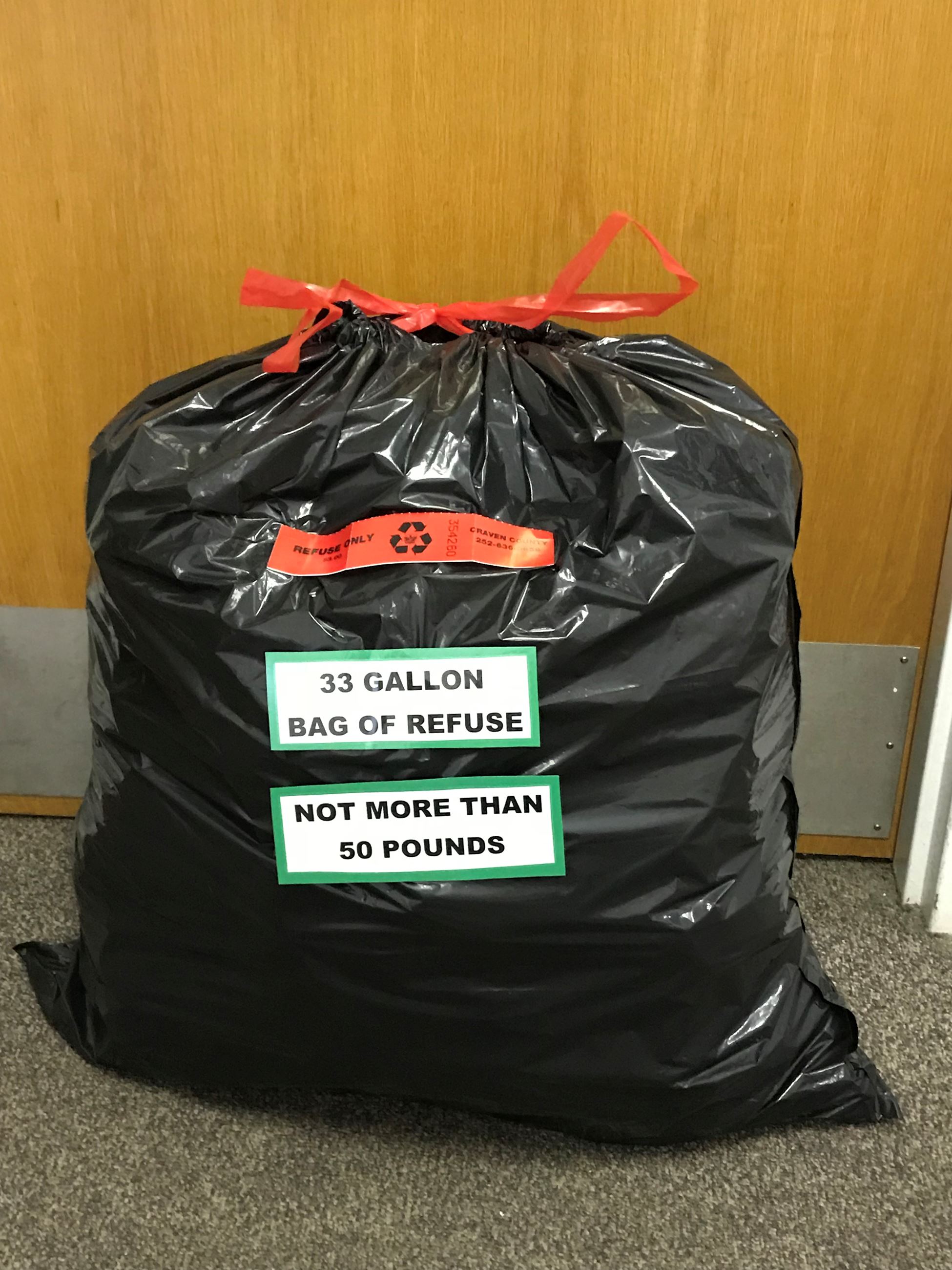 33 gal Refuse Bag